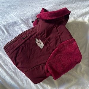 North Face fleece zip up jacket
